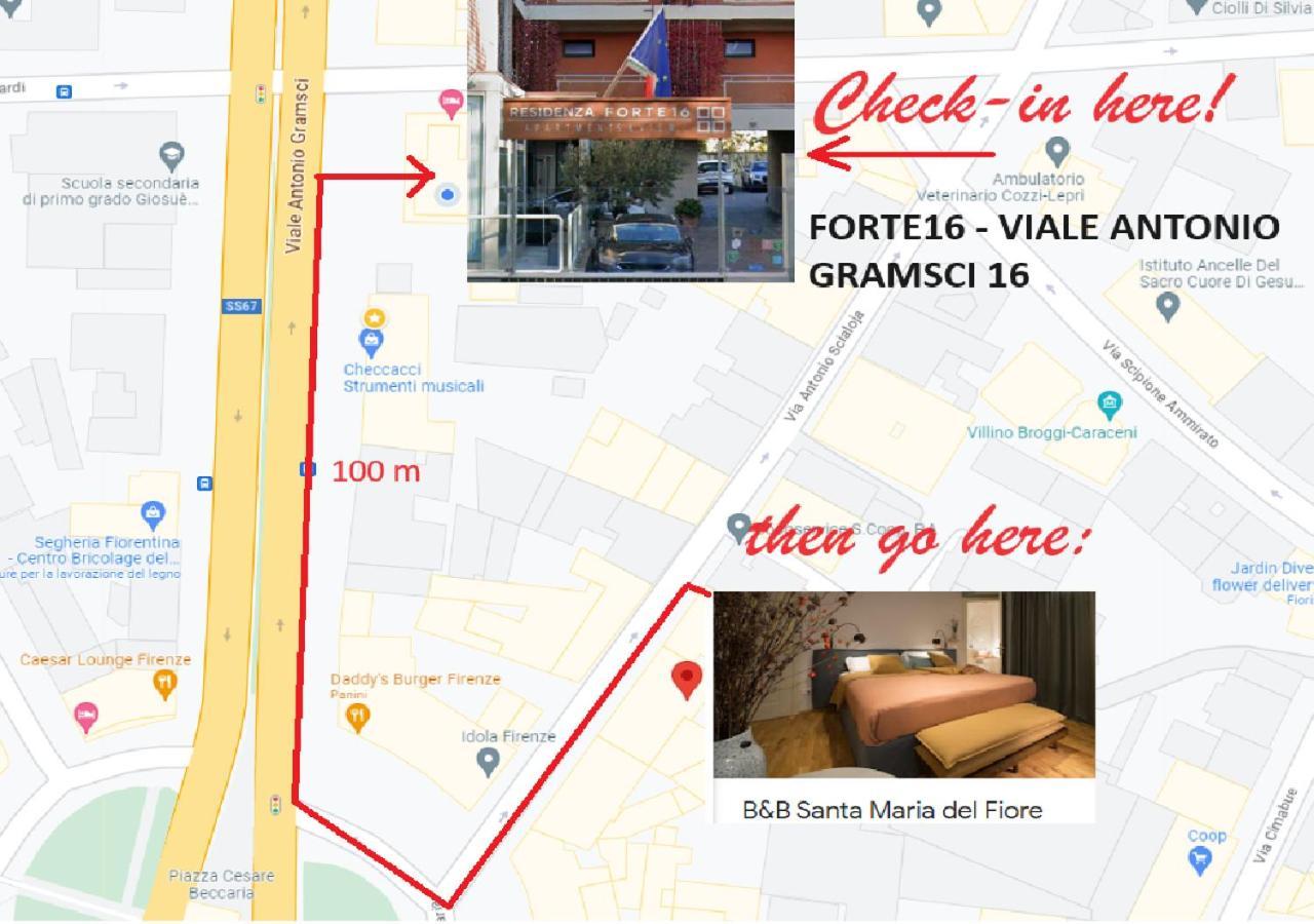 B&B Santa Maria Del Fiore Florens Exteriör bild